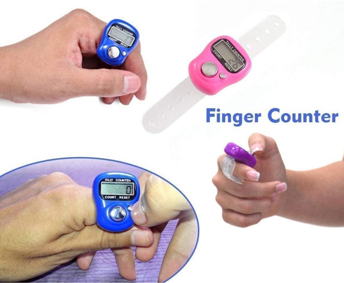Electronic Mantra Jap Counter |Compact Digital Clicker for Meditation Digital Tally Counter-image-28