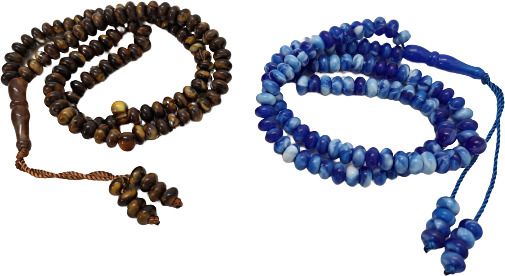 fashion appearance Islamic Tasbeeh For Muslim's After Namaz Plastic Beads Analog Tally Counter-picture-2