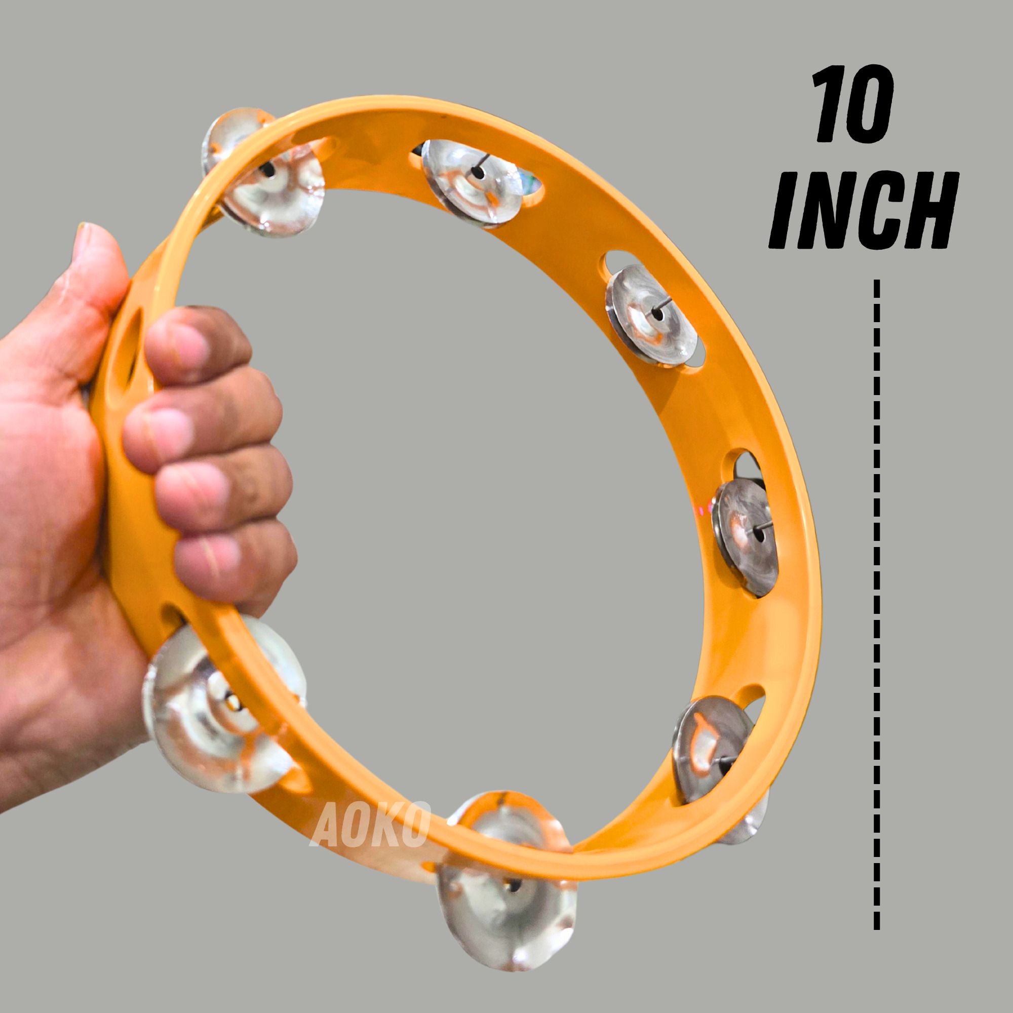 25.4 cm With Head Tambourine-image-29