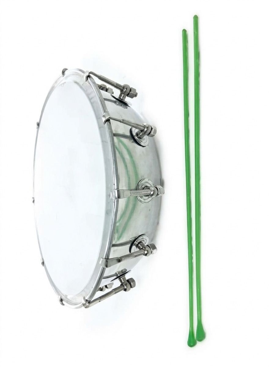 drumping tasha 10 inch sliver Nut & Bolts Dholak-picture-11
