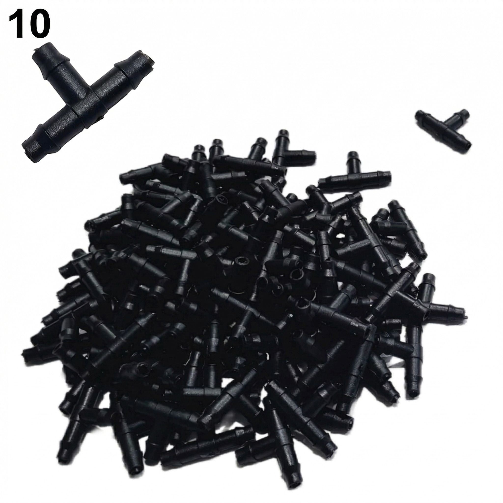 Drinker T-Joint 6mm for Poultry Farming (Pack 10) | High Quality Spare Part Tap Mount Water Filter-image-21