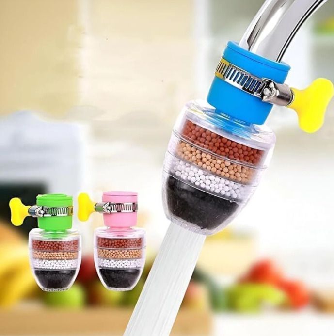 6-Layer Faucet Water Filter Pack of 3 Tap Mount Water Filter-image-31