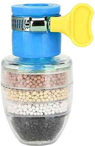 vrtrend Activated Carbon Water Faucet, Clean Purifier Filter Cartridge Tap Mount Water Filter-picture-34