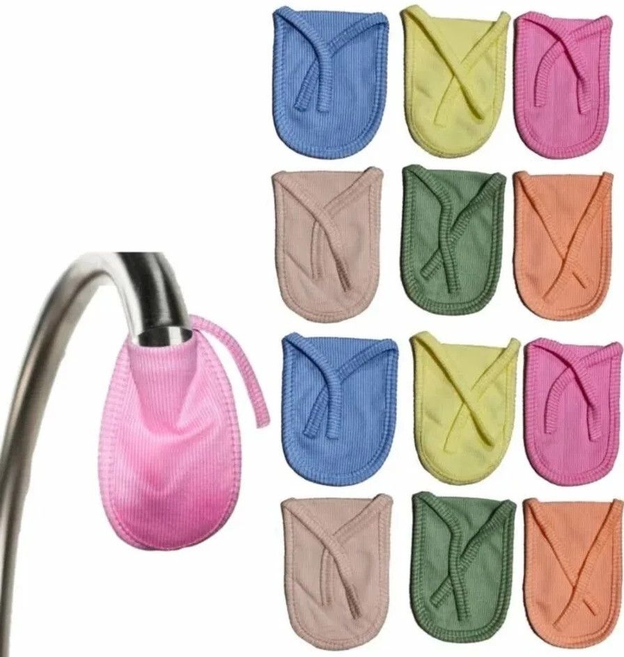 6 MK Brand Cotton (Pure) Double Layered Full Size Cloth Water Filter Tap Mount Water Filter