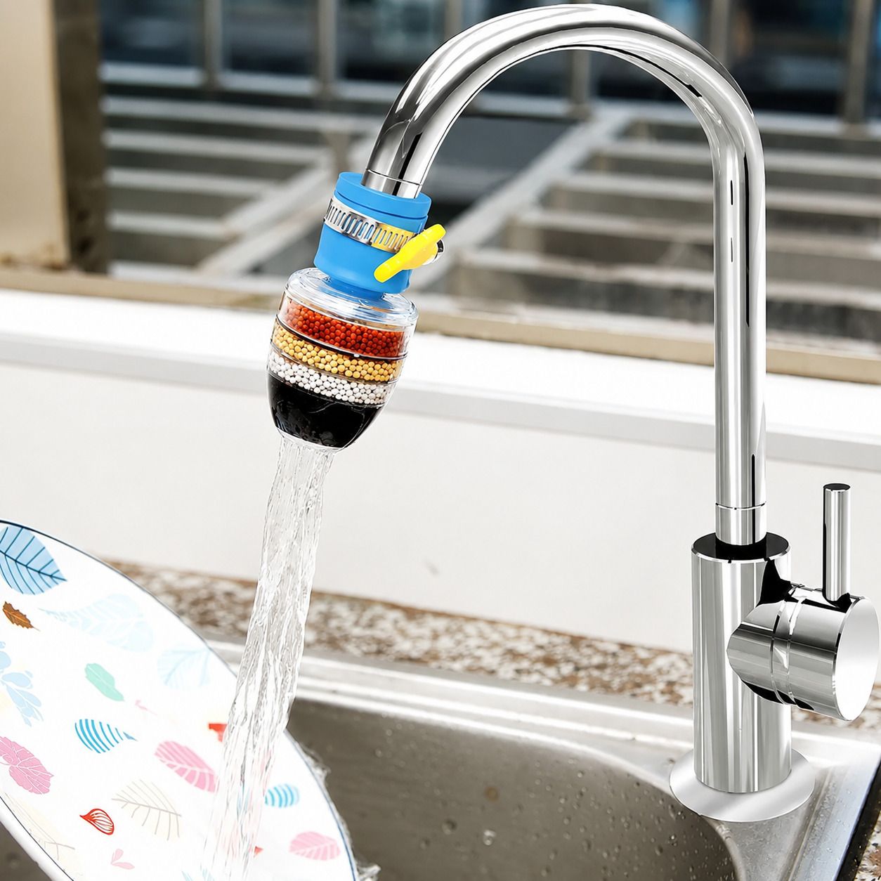 sabrinnkitchen F.S-0082 Tap Mount Water Filter-picture-21