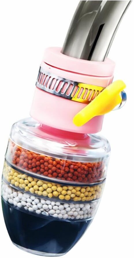 Multilayer Tap Water Purifier Filter for Kitchen Sink & Bathroom Wash Basin Tap Mount Water Filter-image-48