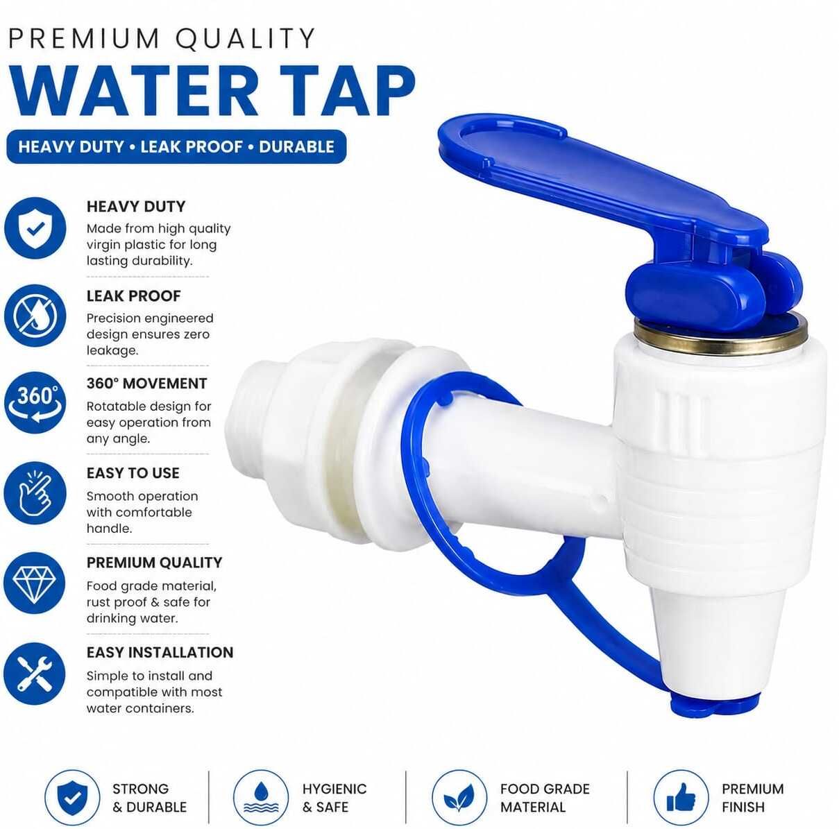 summer ro tap Ro Tap (Ro Nul) heavy duty meterial Tap Mount Water Filter-picture-19