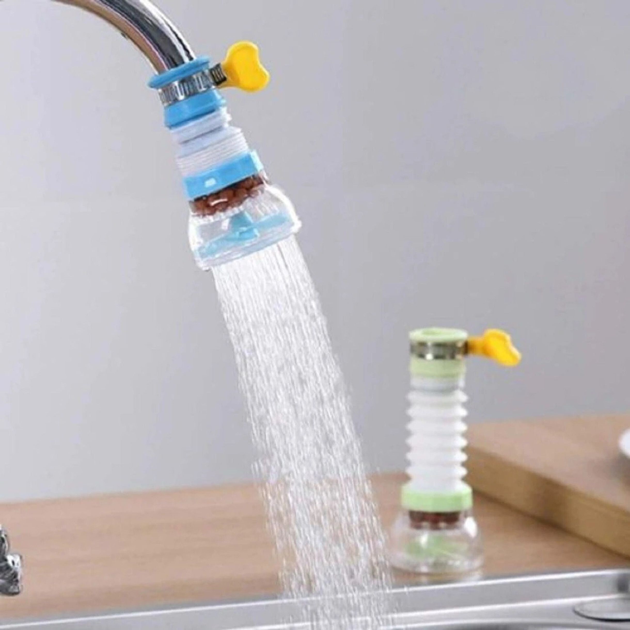 trends avenue 360° Rotating Faucet Extender Tap – Water Saving Sprayer (Pack of 2) Tap Mount Water Filter-picture-10