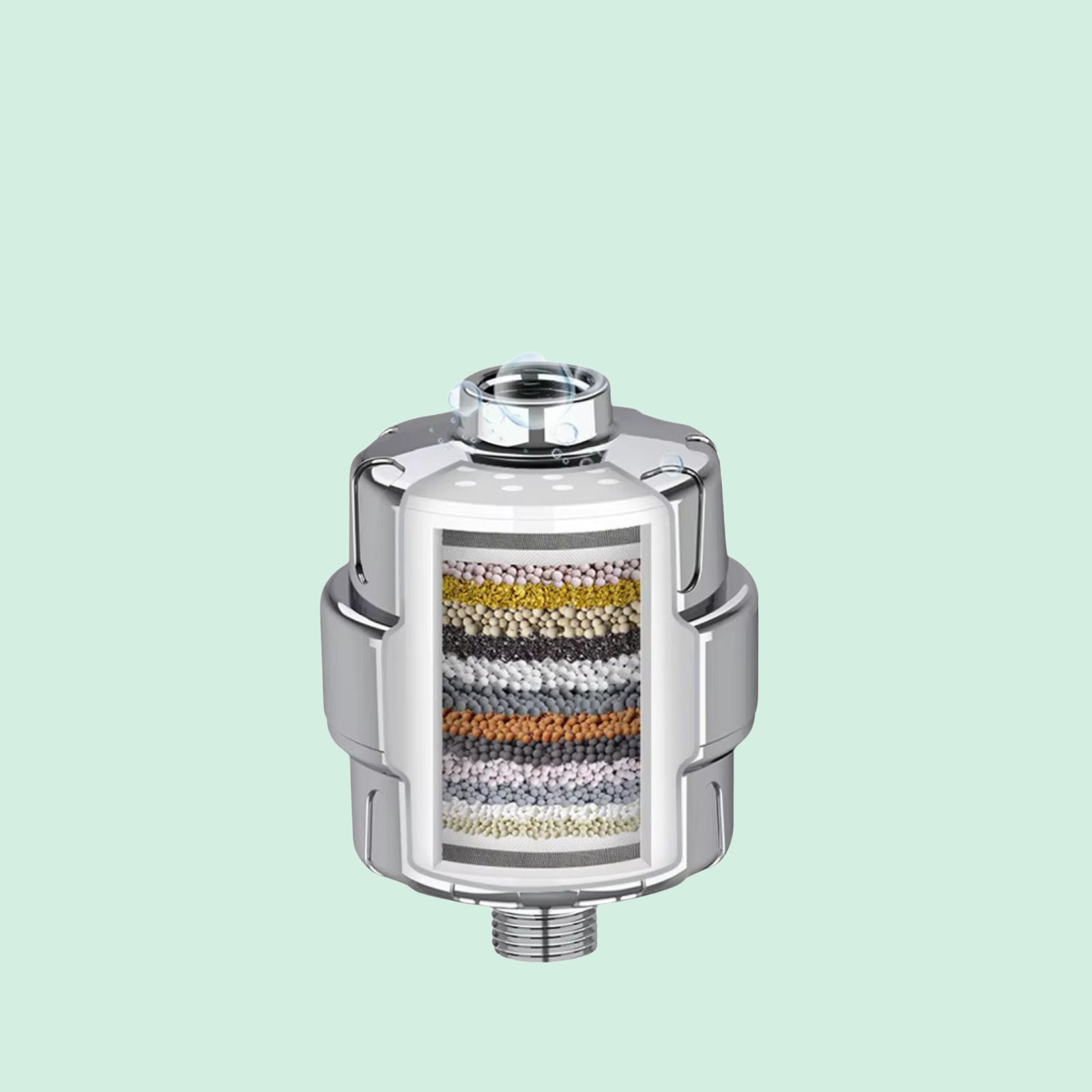 sucuri Advanced Shower Filter Clean Water Purifier with Multi Layer Filtration System Tap Mount Water Filter-picture-15