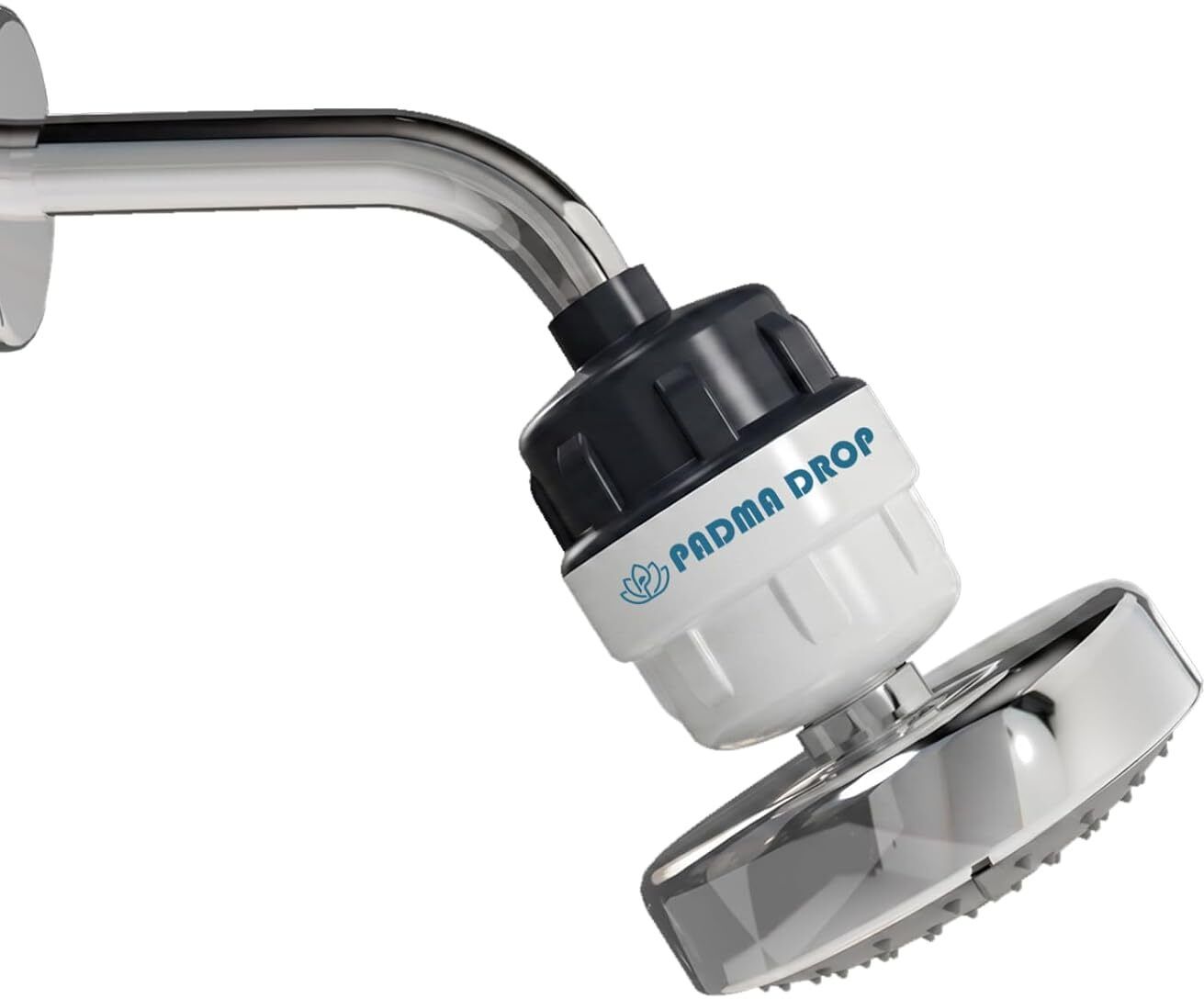 NUARA Shower & Tap Filter | 15 Stage Filtration for Borewell Water (Grey&White) Tap Mount Water Filter-image-18