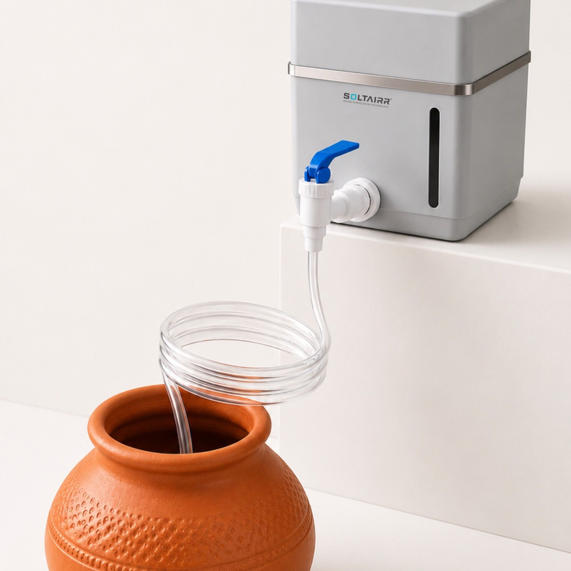 soltairr Smart Matka Water Dispenser Tap with Extension Tube (Pack of 1) Tap Mount Water Filter-picture-38