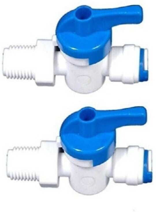 cm enterprises VALVE SET FOR RO 2PC Tap Mount Water Filter image 1