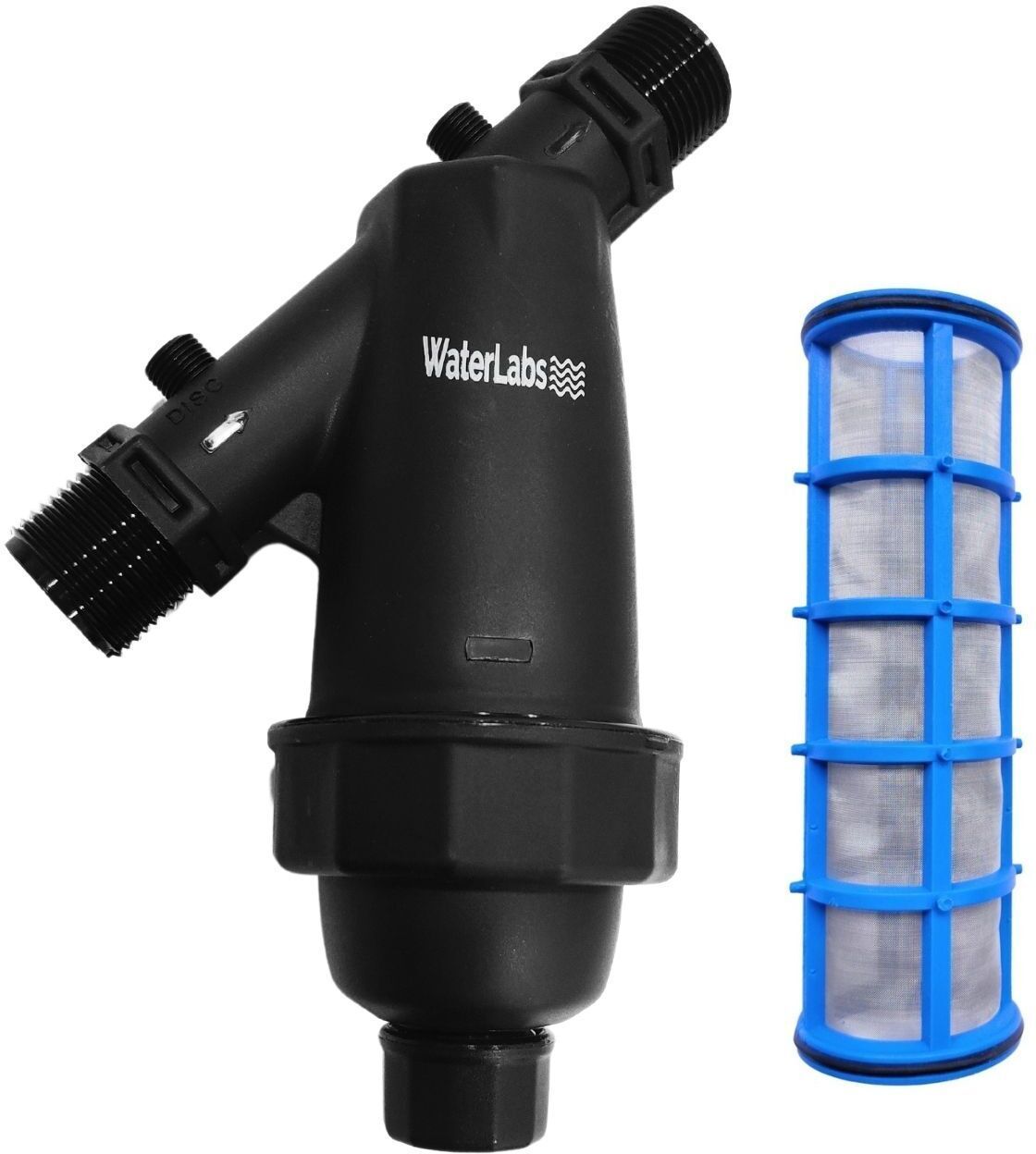 WL0625 Water Tank Filter UV Stabilized Material Cleans All Sand, Dirt Sediments Tap Mount Water Filter