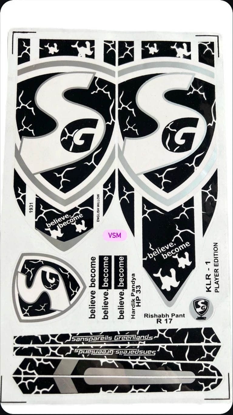 sportedge Cricket Bat Sticker | Premium Bat Sticker for Cricket Bat Bat Sticker-picture-44
