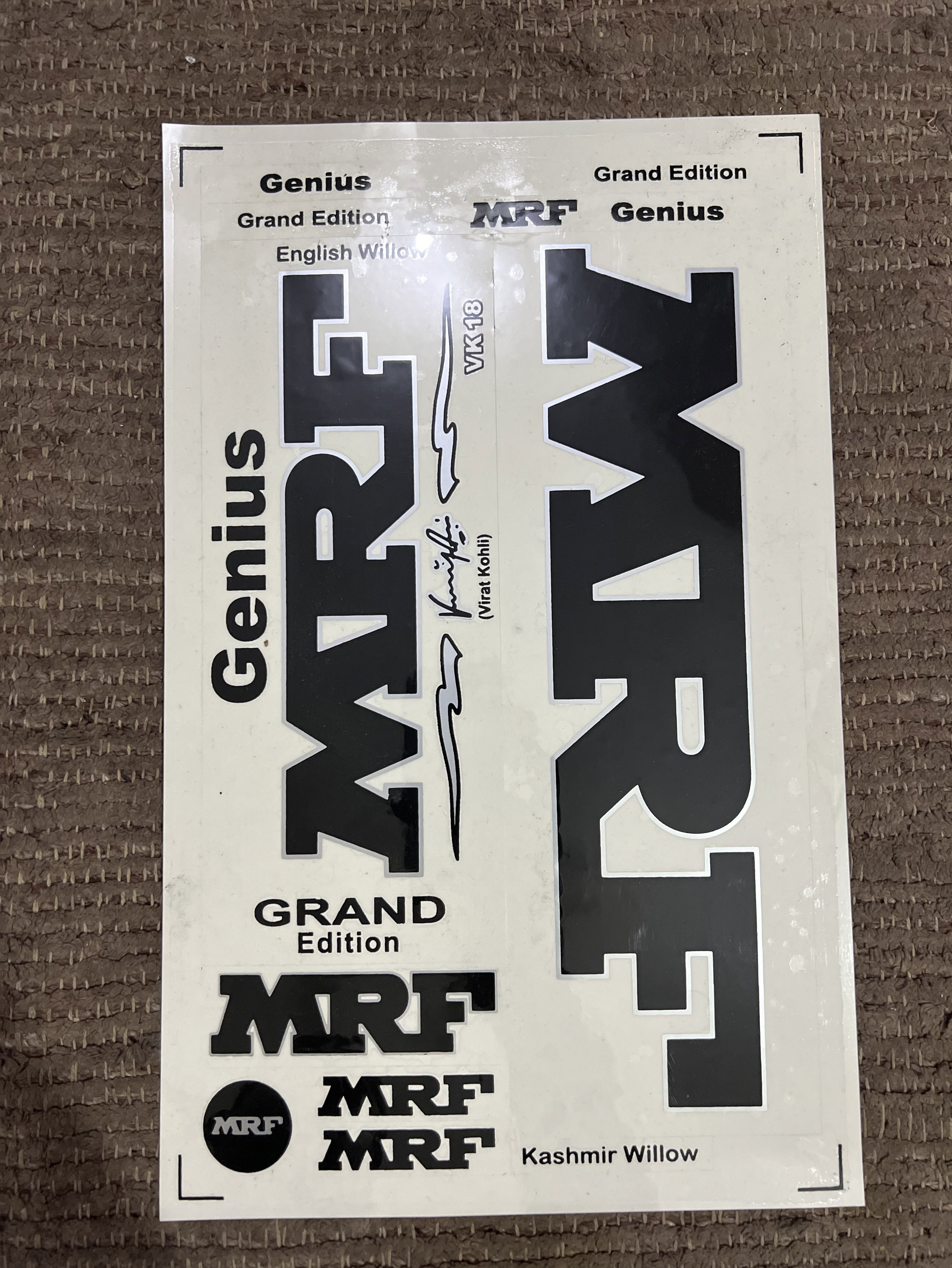 vsm MRF_GENIUS_BLK Bat Sticker-picture-36