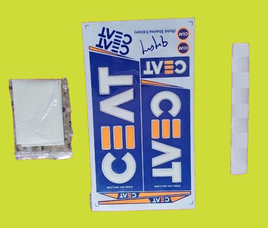 L-131 GLOSSY SHINE SELF ADHESHIVE CRICKET BAT STICKER WITH GRIP AND FIBER TAPE Bat Sticker-image-39