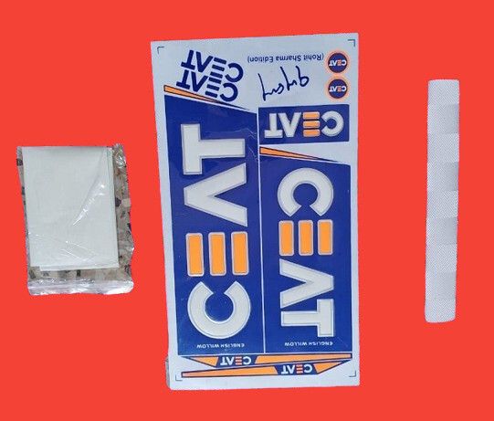 L-111 GLOSSY SHINE BAT STICKER CRICKET BAT STICKER WITH GRIP AND FIBER TAPE Bat Sticker-image-44