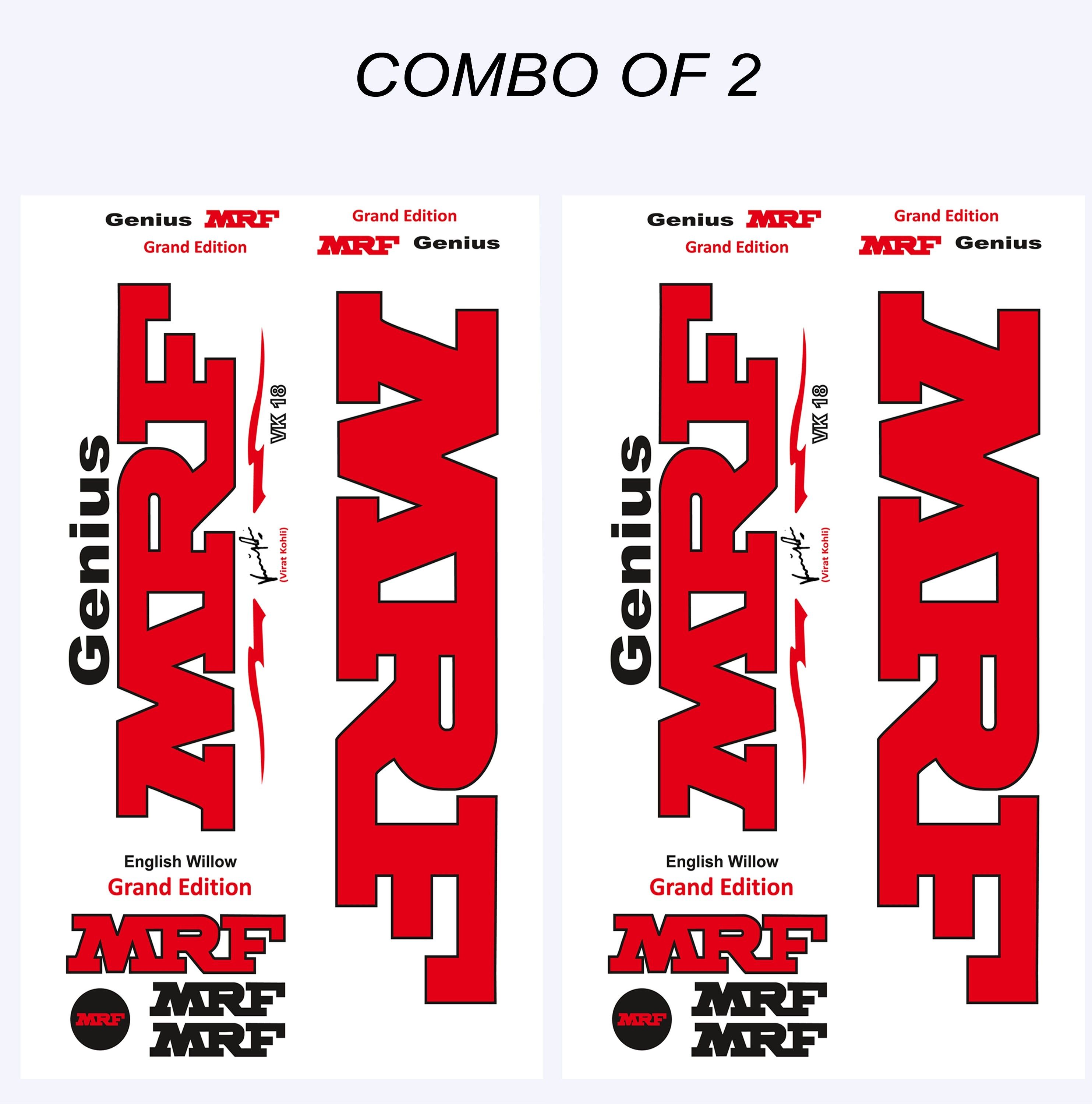 MRF Sticker full size (pack of 2) Bat Sticker-image-21