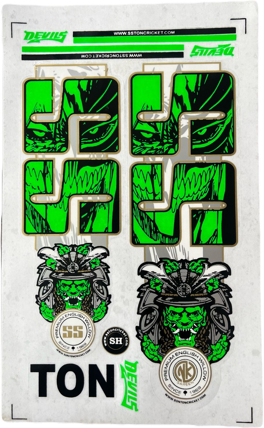 vsm SS_DEVIL_GREEN Bat Sticker-picture-24
