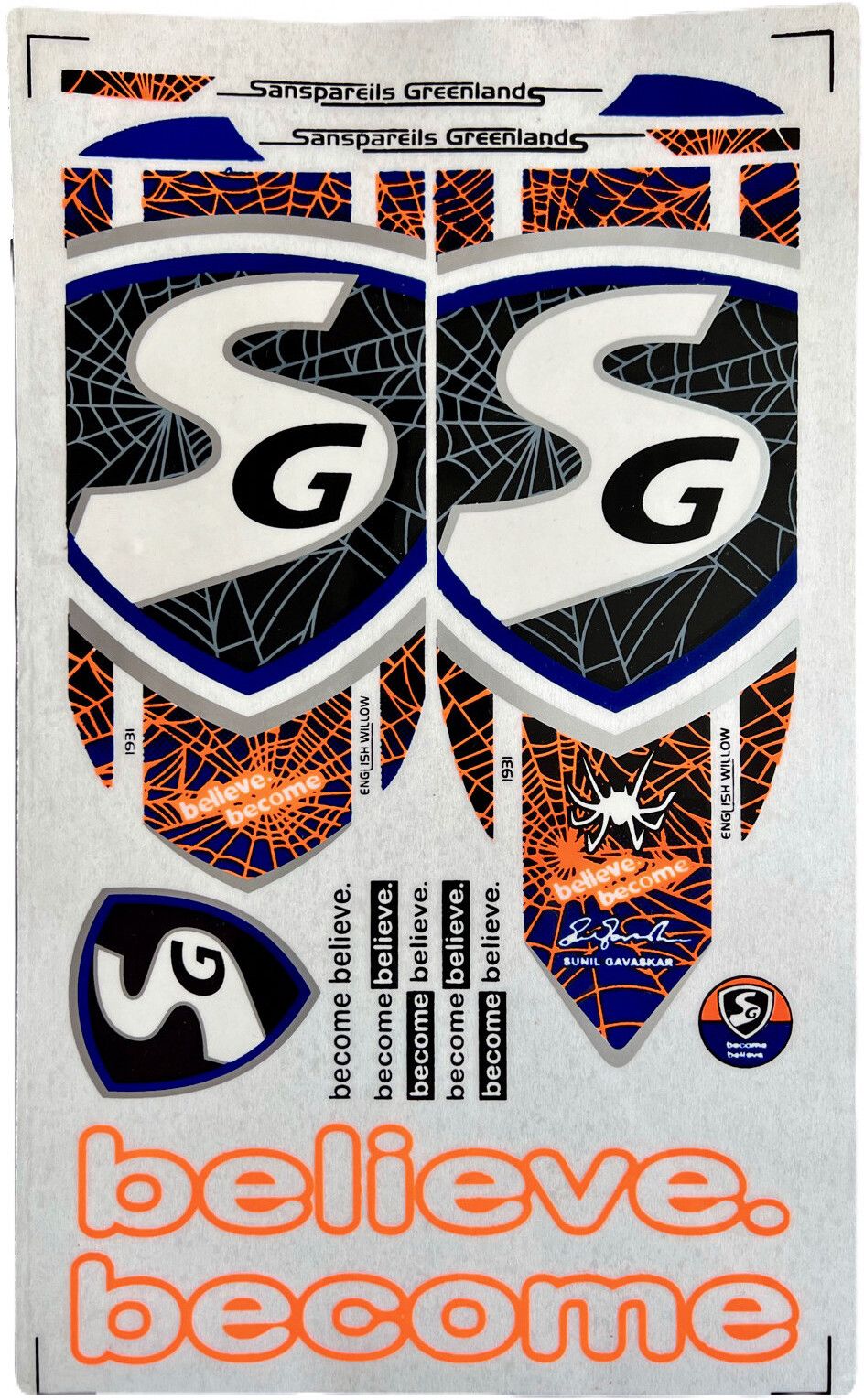 vsm SG_3D_ORG Bat Sticker-picture-49