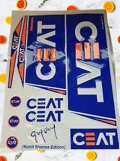 chris gayle blue-19 Bat Sticker-image-34