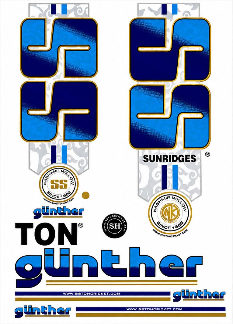 vsm GUNTHER-BLUE Bat Sticker-picture-12