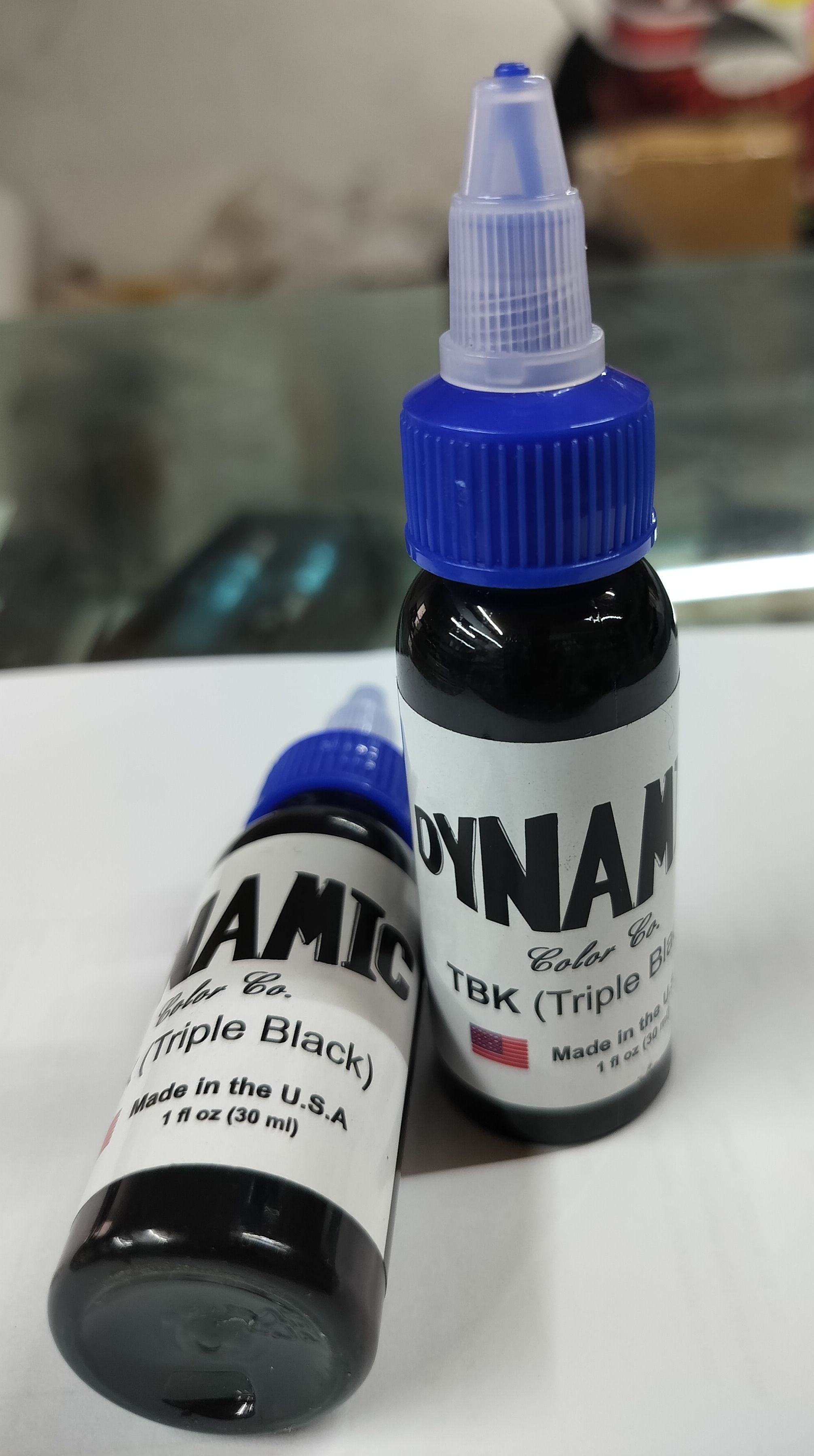 TBK ( Triple Black) Dynamic ink (1 pic) 30 ml. 1oZ. Original product Permanent Tattoo Kit-image-5