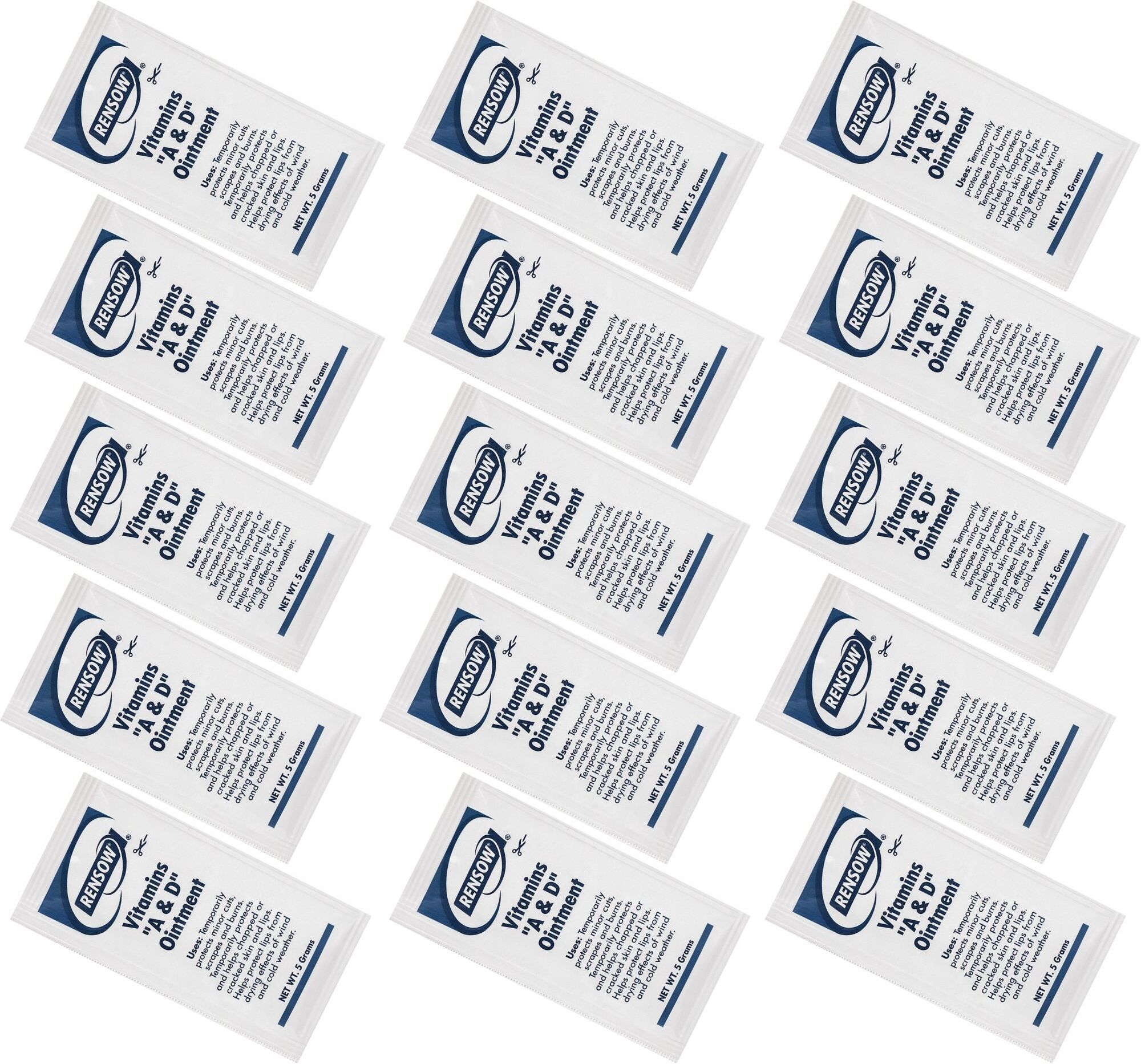 rensow Vitamin A&D 5gm Pouch for Healing Tattoos-Pack of 25pcs Permanent Tattoo Kit-picture-48