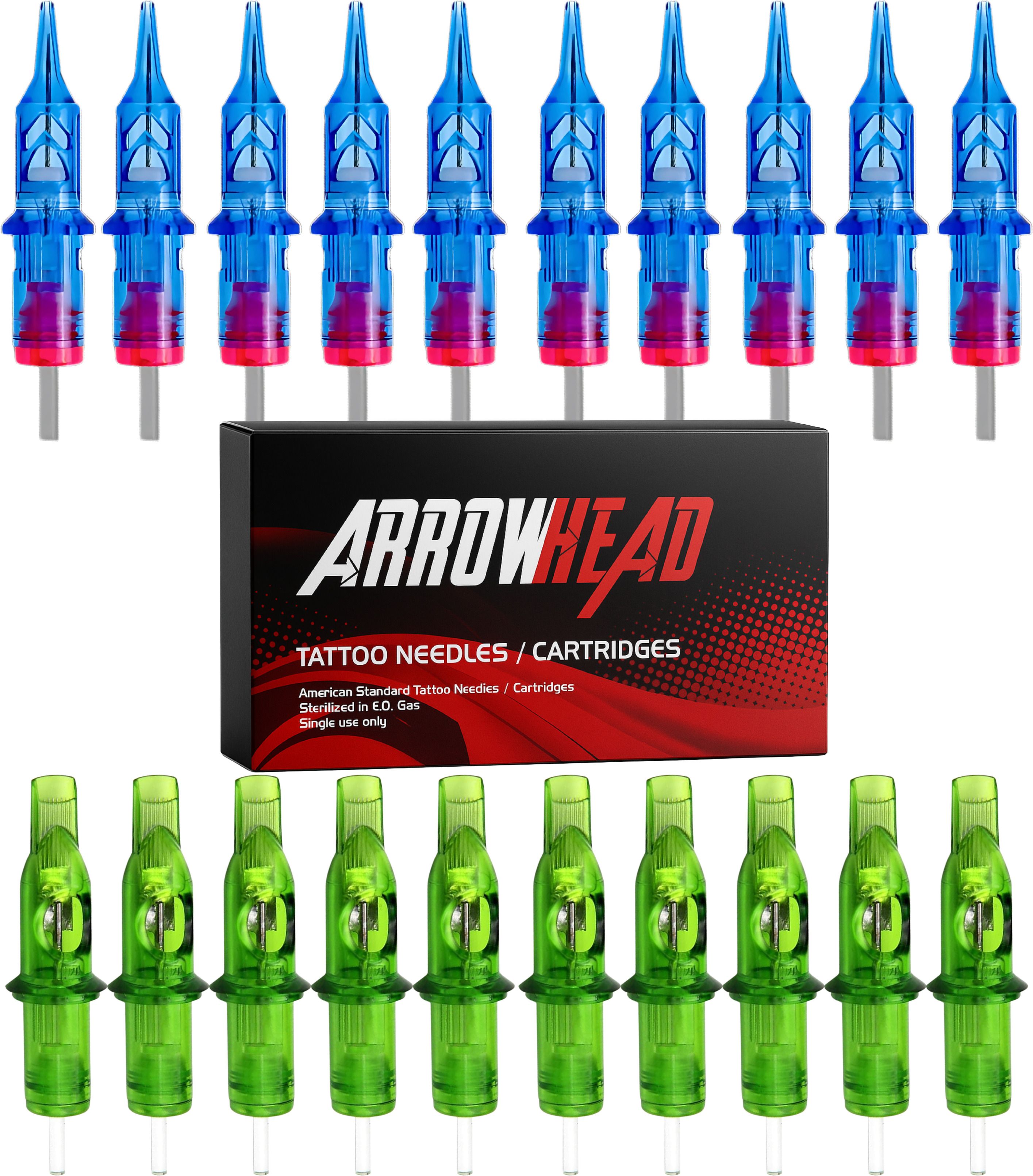 7RL,18RS,9SERM,13M1 Cartridge Tattoo Needles for Pen Machine Disposable Round Liner, Round Shader, Magnum Tattoo Needles-image-40