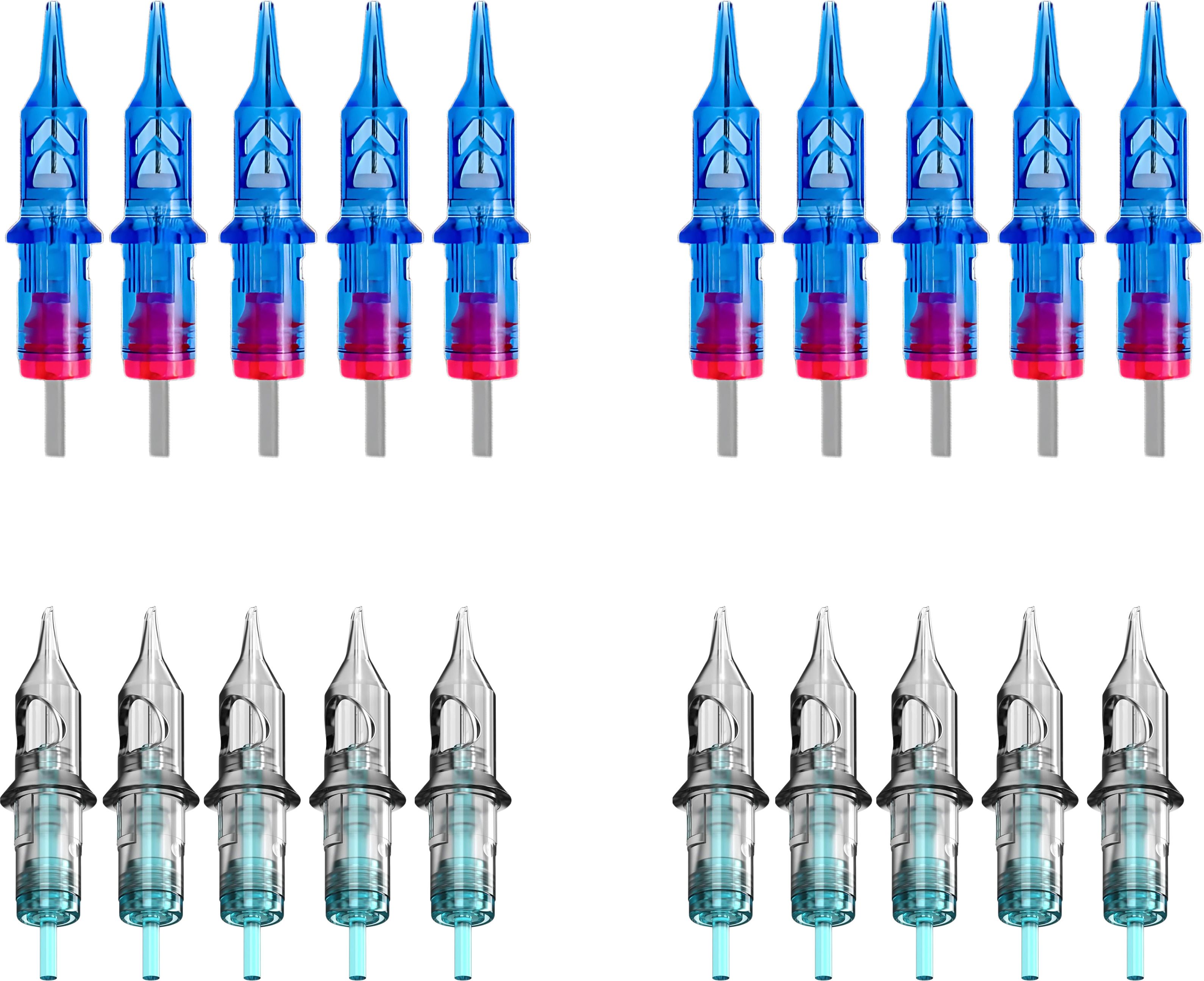 7RS 3RL 7M1 15SERM Cartridge Tattoo Needles Disposable Round Liner, Round Shader, Magnum Tattoo Needles-image-41