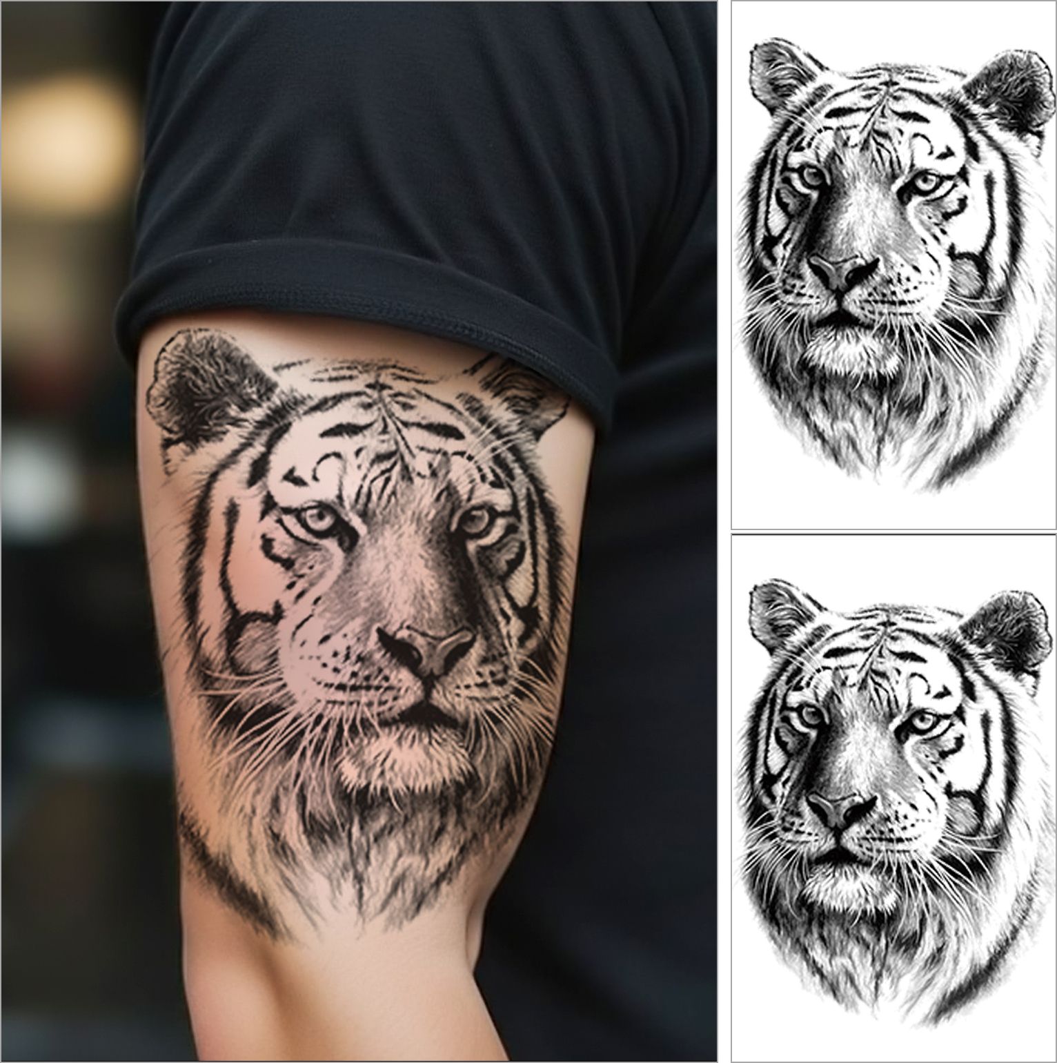Temporary Tattoo Realistic Look Stickers Design Men Women Boys Girls Waterproof-image-40
