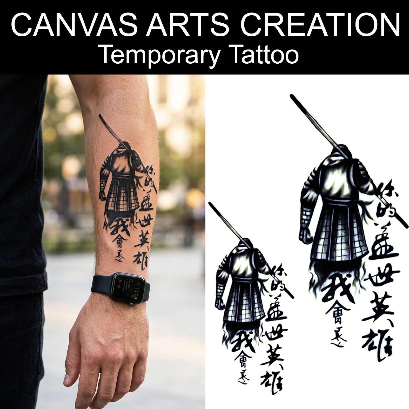 Temporary Tattoo Realistic Look Stickers Design Men Women Boys Girls Waterproof-image-41