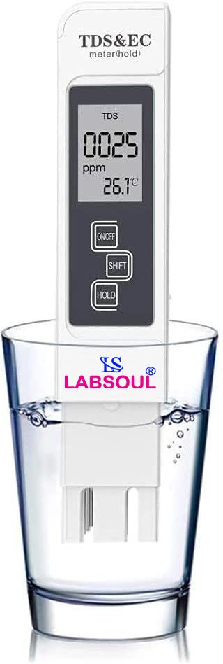 3 in 1 TDS EC & Temperature Water Purity Tester PPM Indicator + Temp Display Digital TDS Meter-image-28