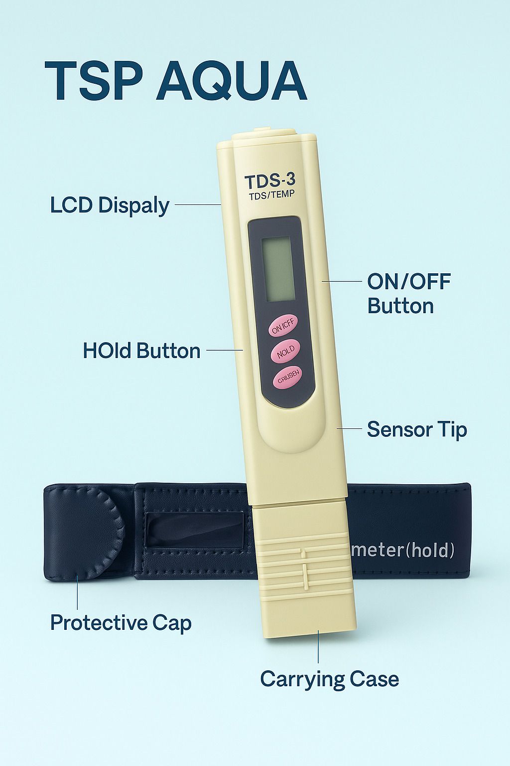 tsp aqua Digital TDS Checker Digital TDS Meter-picture-14