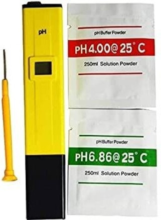 ruiquan pH Test Meter ± 0.1pH High Accuracy with 0.00-14.00ph Digital TDS Meter image 1