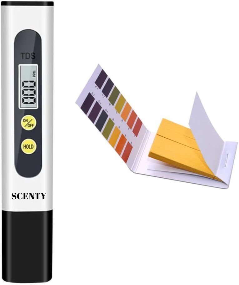 Tds Meter, Total Dissolved Solids Meter, Water Quality Tester WITH PH PAPER Digital TDS Meter