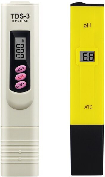 dr care TDS & PH combo Meter Water Quality Measuring Meter Pack of 2 for Aquarium & labs Digital TDS Meter image 1