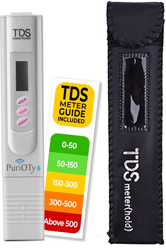 purioty TDS Meter + Hold Function water test meter with guide Digital TDS Meter-picture-5