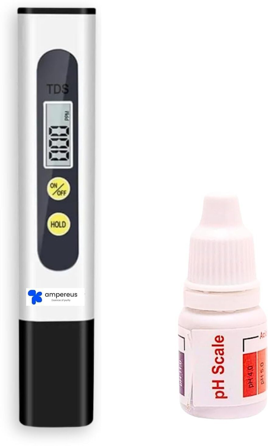 TDS Meter with pH Bottle - Accurate Water Testing Meter & TDS Check Machine Digital TDS Meter-image-43