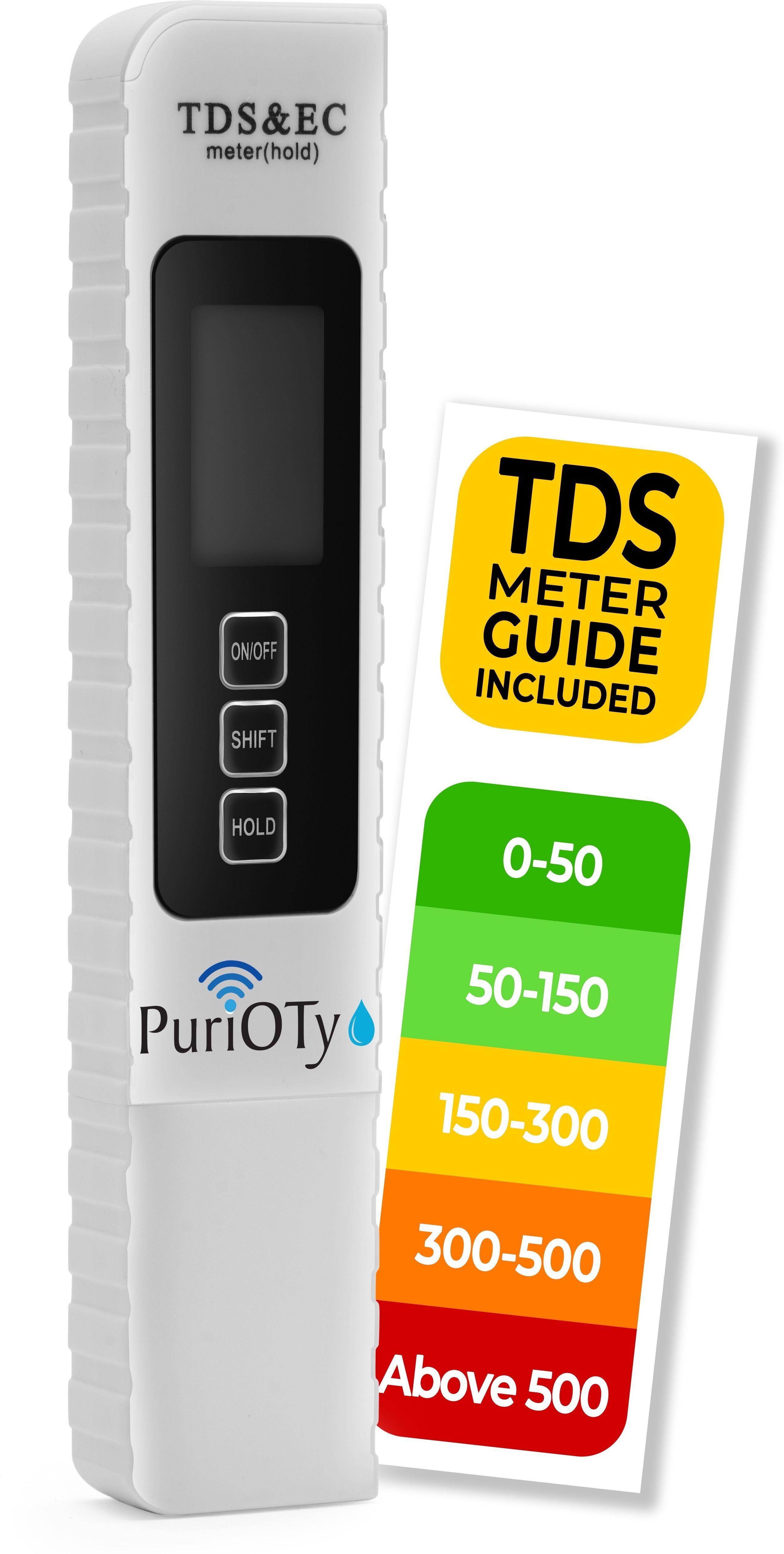Tds meter with temperature & water quality tester, accurate ro water test device Digital TDS Meter-image-46