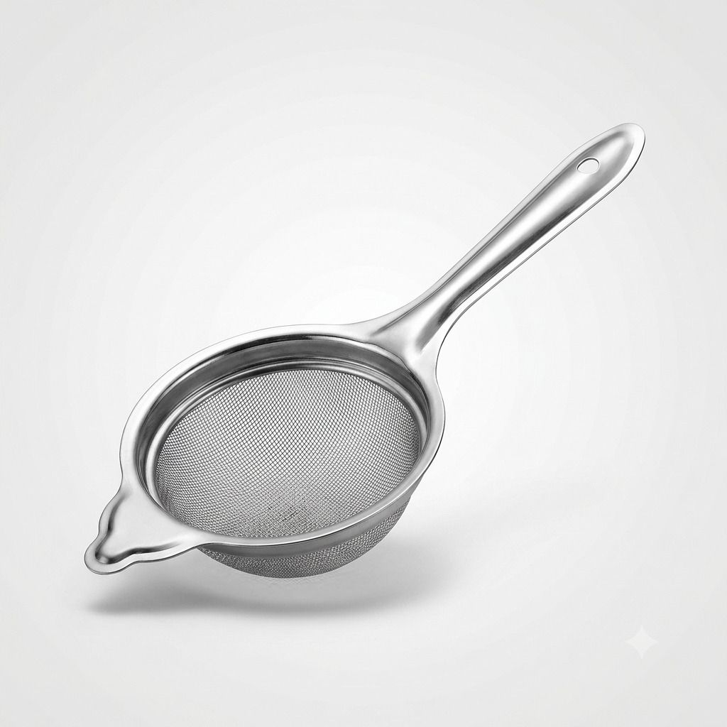 stnemrag Premium Stainless Steel Fine Mesh Tea Strainer / Chai Channi (Silver, 1 Pack) Tea Strainer-picture-31
