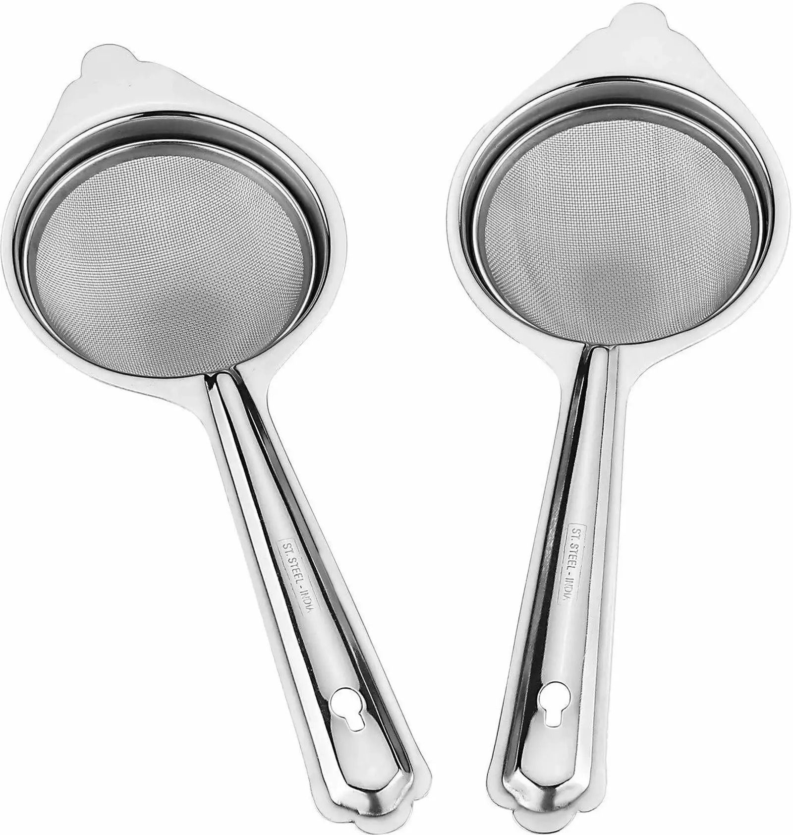 narbada Premium Stainless Steel Chai Strainer |Durable Chai Chalni with Handle Tea Strainer-picture-31