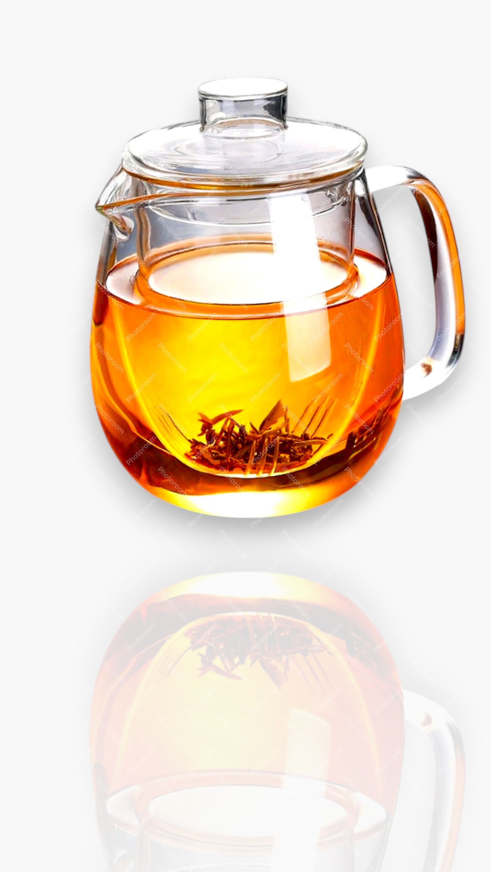 Clear Borosilicate Glass Teapot with Lid and Infuser – Heat Resistant – 600 ml Tea Urn