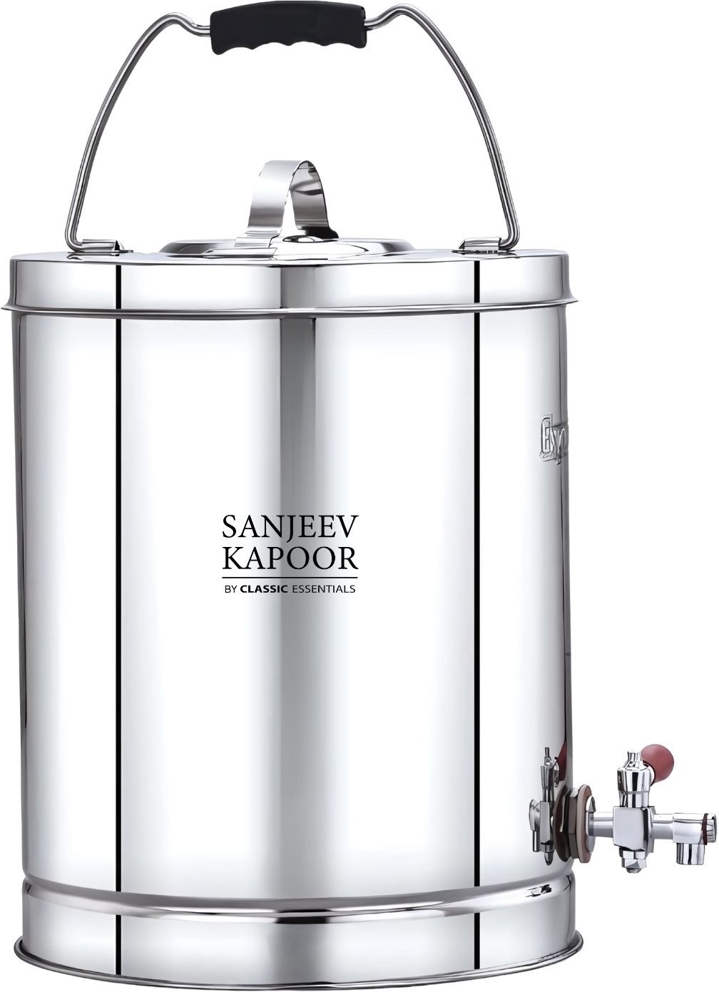 Stainless Steel Double Walled Tea Hot & Cold Container with Leak Proof Tap, Tea Urn-image-4