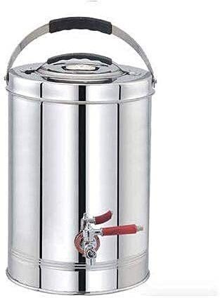 Heavy Gauge Stainless Steel Tea Container - 10 Tea Urn