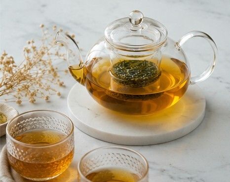 mansi ltd Luxury Glass Teapot with Removable Tea Infuser Tea Urn-picture-16