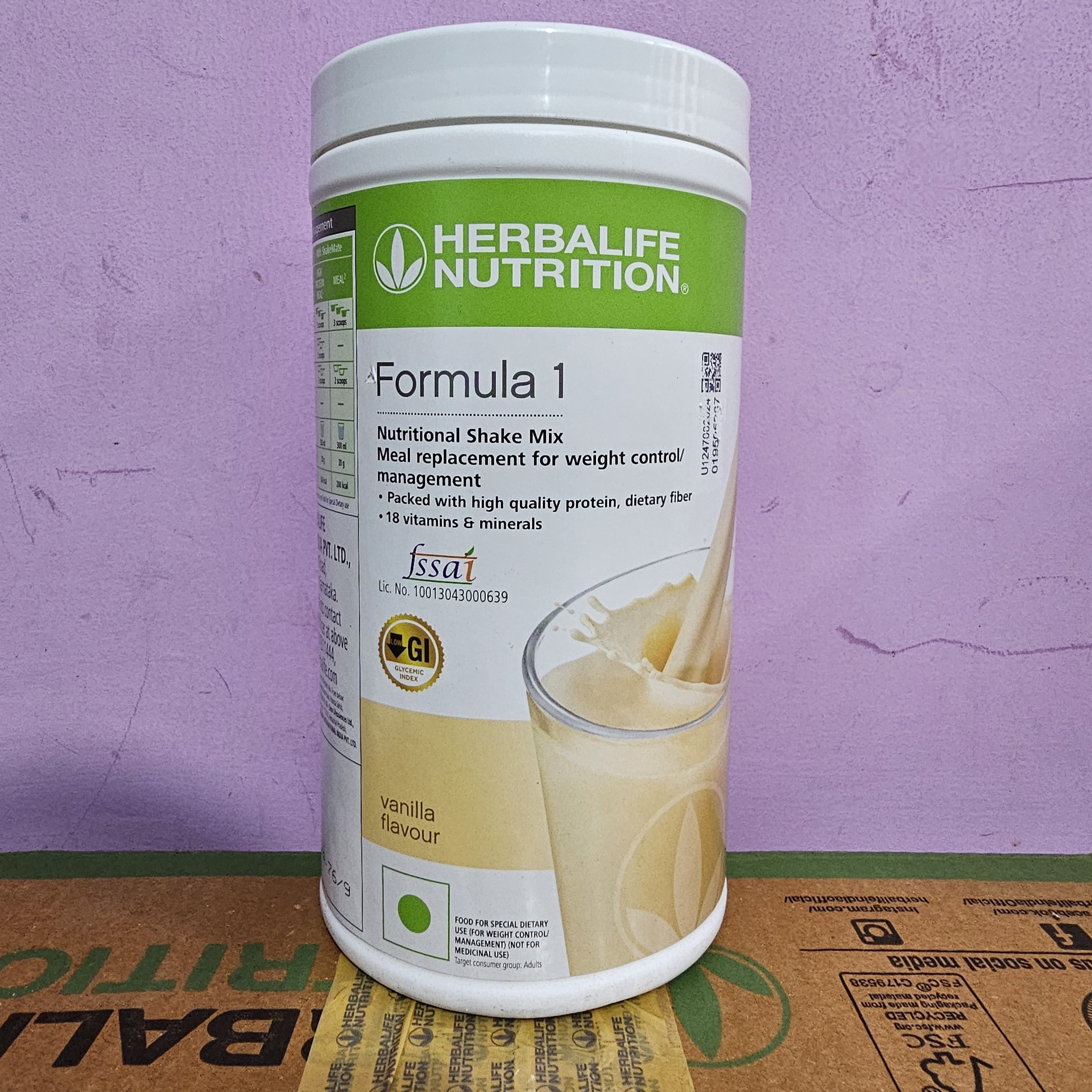 herbalife nutrition FORMULA-1 VANILLA SHAKE-MIX 500GM WEIGHT LOSS Nutrition Drink-picture-24