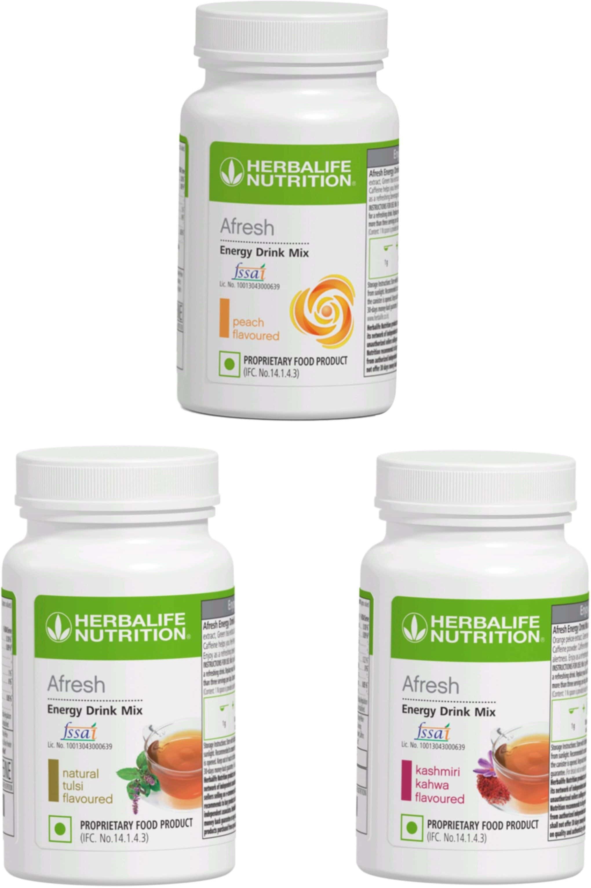 HERBALIFE PEACH,KASHMIRI KAHWA,TULSI AFRESH PACK 3 PEACH,KASHMIRI KAHWA,TULSI Powder-image-25