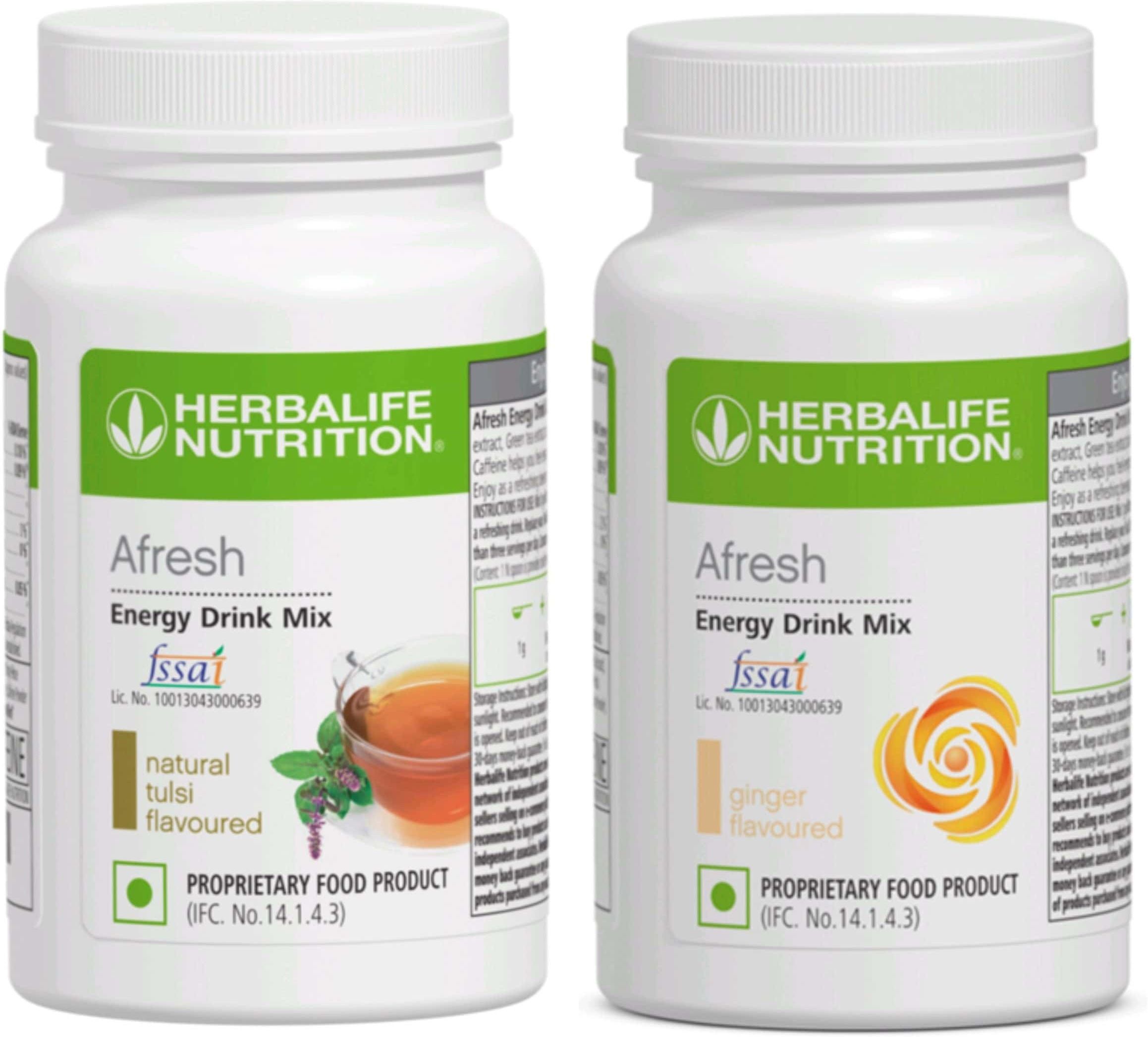HERBALIFE TULSI/GINGER AFRESH PACK OF 2 TULSI/GINGER Powder-image-23