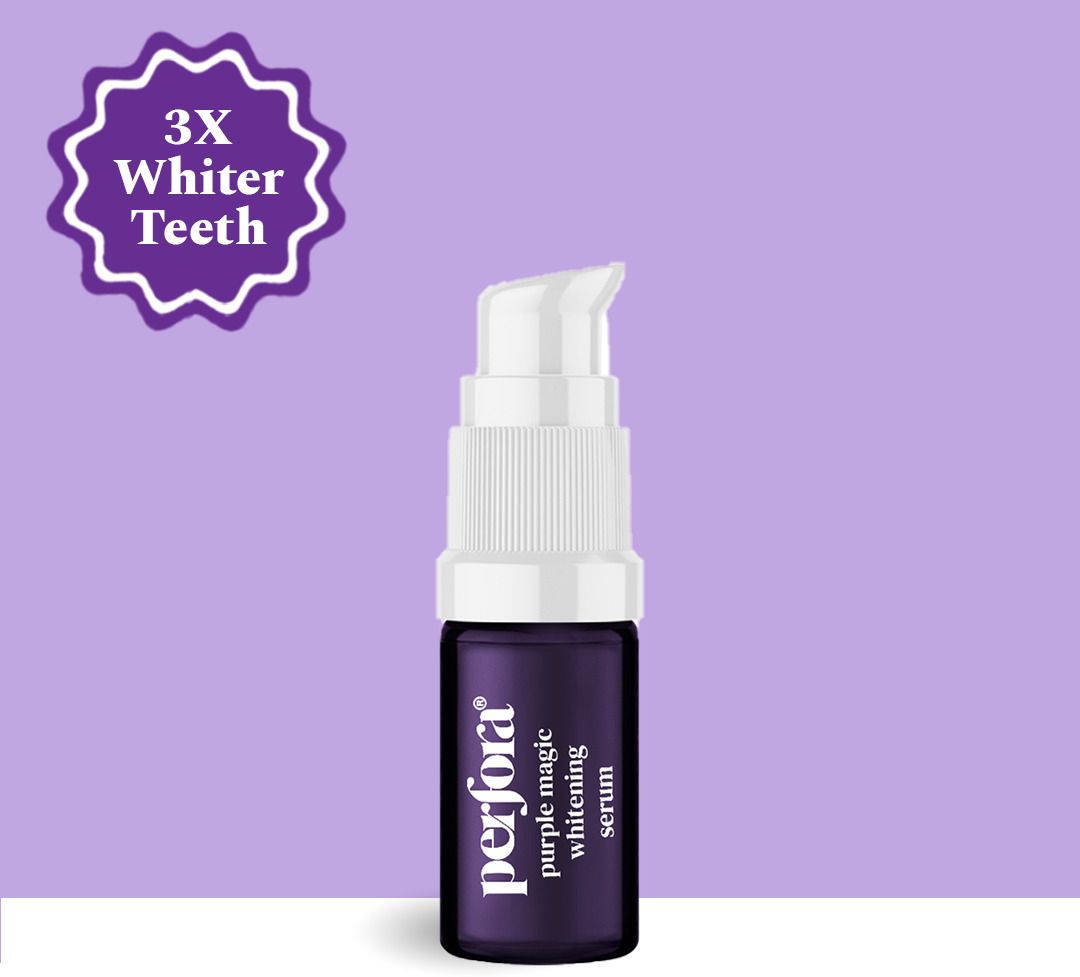 Purple Teeth Whitening Toothpaste Serum - 10ml, Color Corrector Purple Teeth Whitening Kit